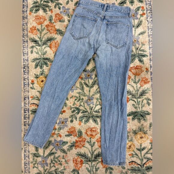AGOLDE Jamie High Rise Classic Jean Distressed 23 light Wash - Picture 8 of 8